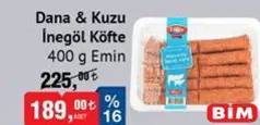 EMİN DANA&KUZU İNEGÖL KÖFTE 400 G